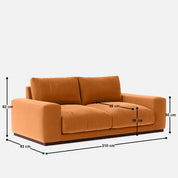 Derek 3 Seater Sofa - 82"