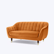 Emily Flared Arm 2 Seater Sofa - 60"