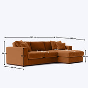 Atlanta L Shape Sofa