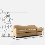 Alexis 3 Seater Sofa - 84"