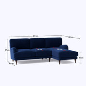 Carlbury L Shape Sofa - 92.5"