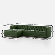 Diego L Shape Sofa - 108.5"