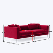 Brian 3.5 Seater Sofa - 85"