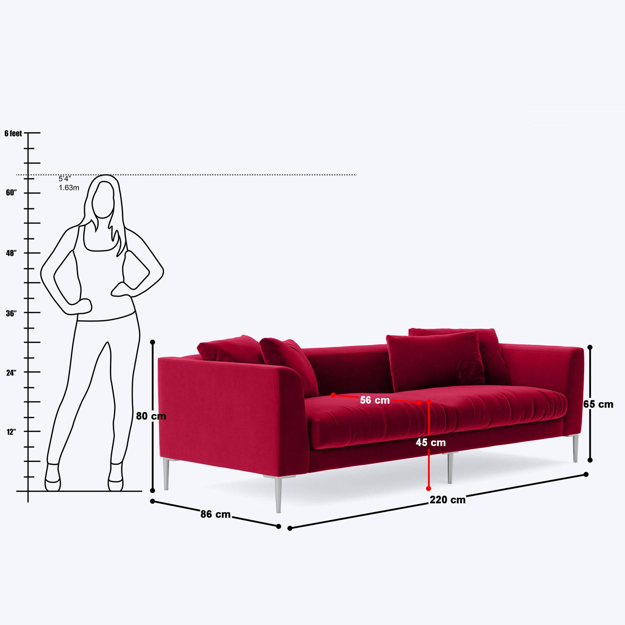 Brian 3.5 Seater Sofa - 85"