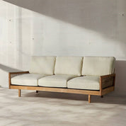 Ramon Rattan 3 Seater Sofa - 90.5"