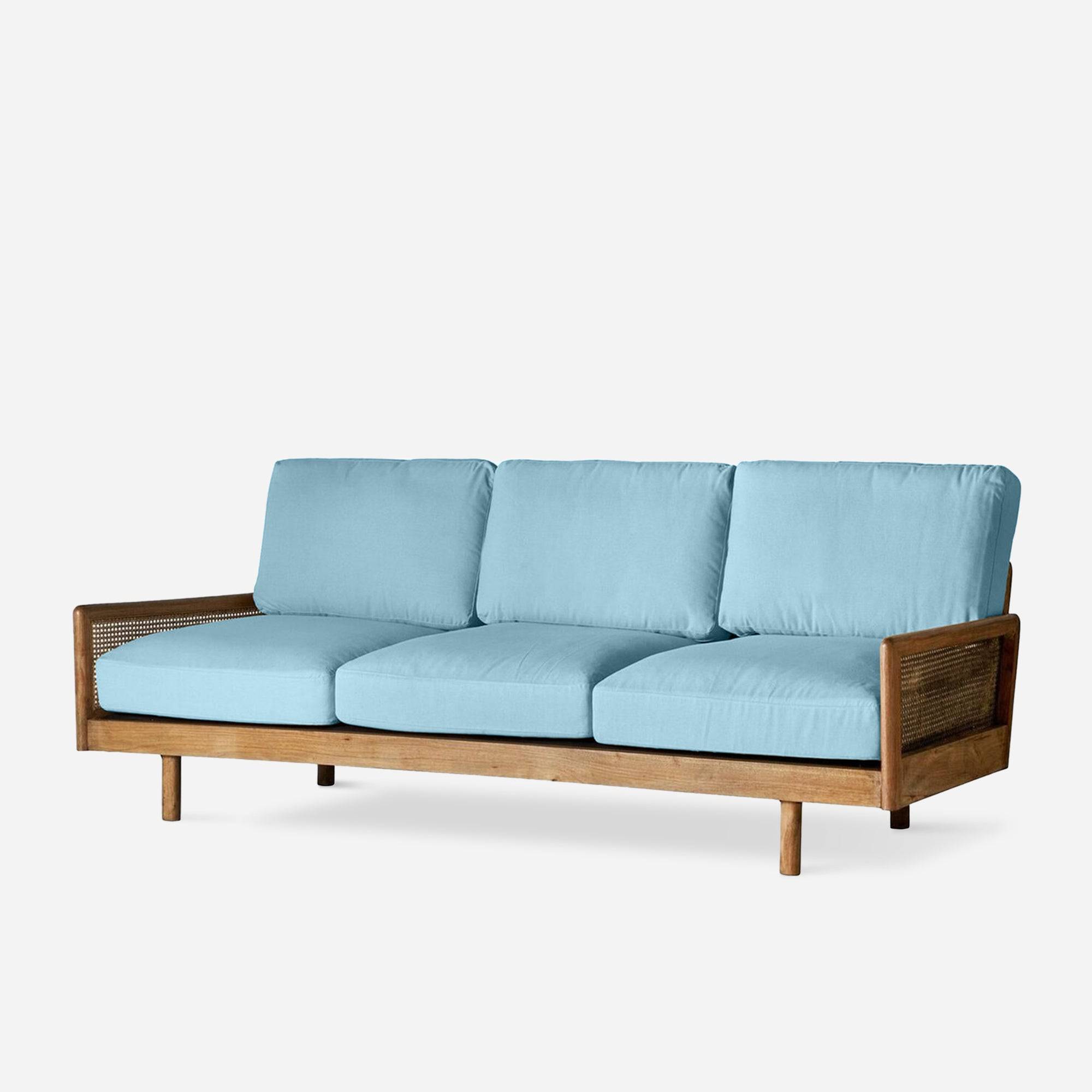 Ramon Rattan 3 Seater Sofa - 90.5"