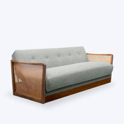 Dalton Rattan 3 Seater Sofa - 77.5"