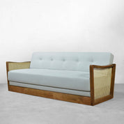 Dalton Rattan 3 Seater Sofa - 77.5"