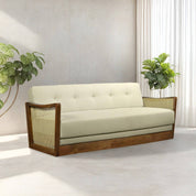 Dalton Rattan 3 Seater Sofa - 77.5"