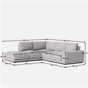 Derek L Shape Sofa - Crafts Mill Bespoke Furniture - Sofas & Accent Chairs
