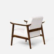 Zen Accent Chair -Walnut Finish on Sheesham Wood