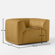 Alejandro 1 Seater Sofa - 42"