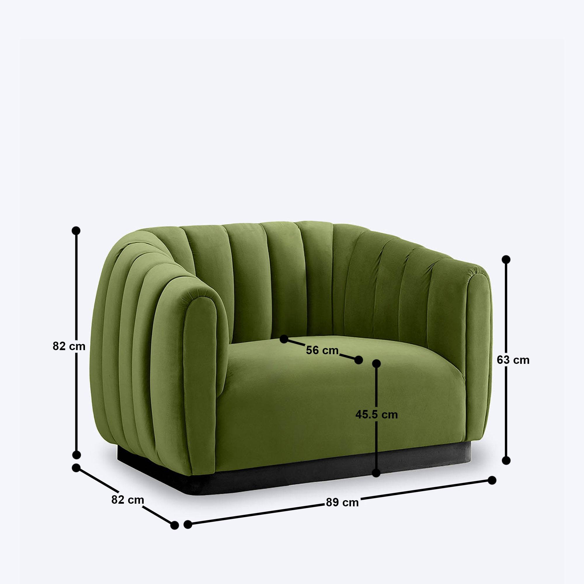 Arno 1 Seater Sofa - 35"