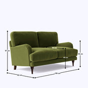 Carlbury 2 Seater Sofa - 62"