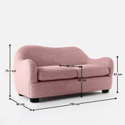 Alexis 2 Seater Sofa - 62"