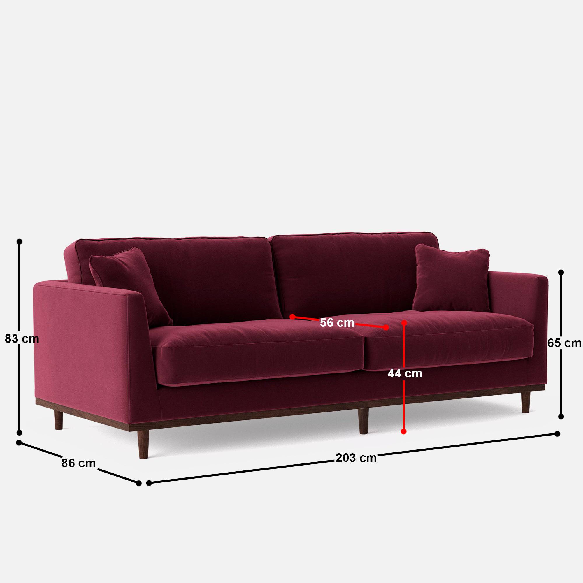 Nord 3 Seater Sofa - 80"