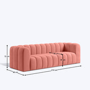 Athena 3 Seater Sofa - 83"