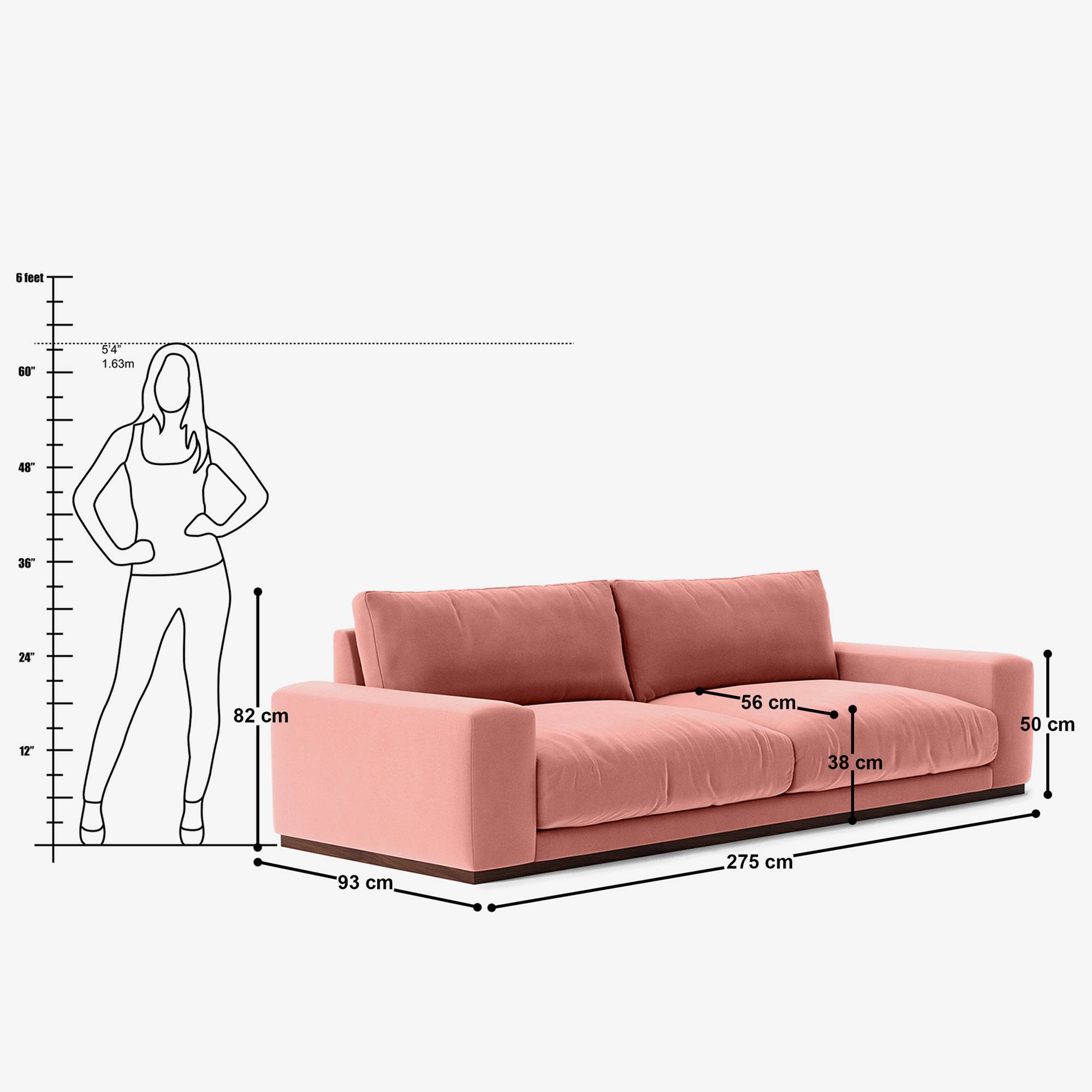 Derek 5 Seater Sofa - 108"