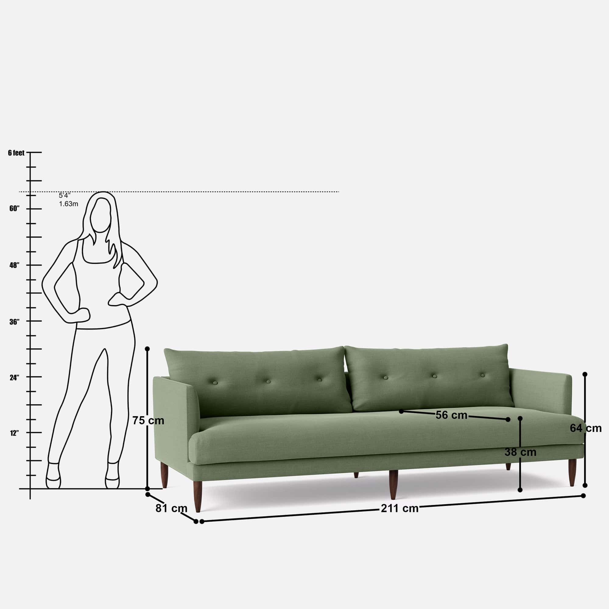 Islay 3 Seater Sofa - 83"