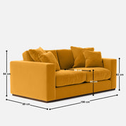 Atlanta 3 Seater Sofa - 74"