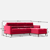 Svalbard L Shape Sofa