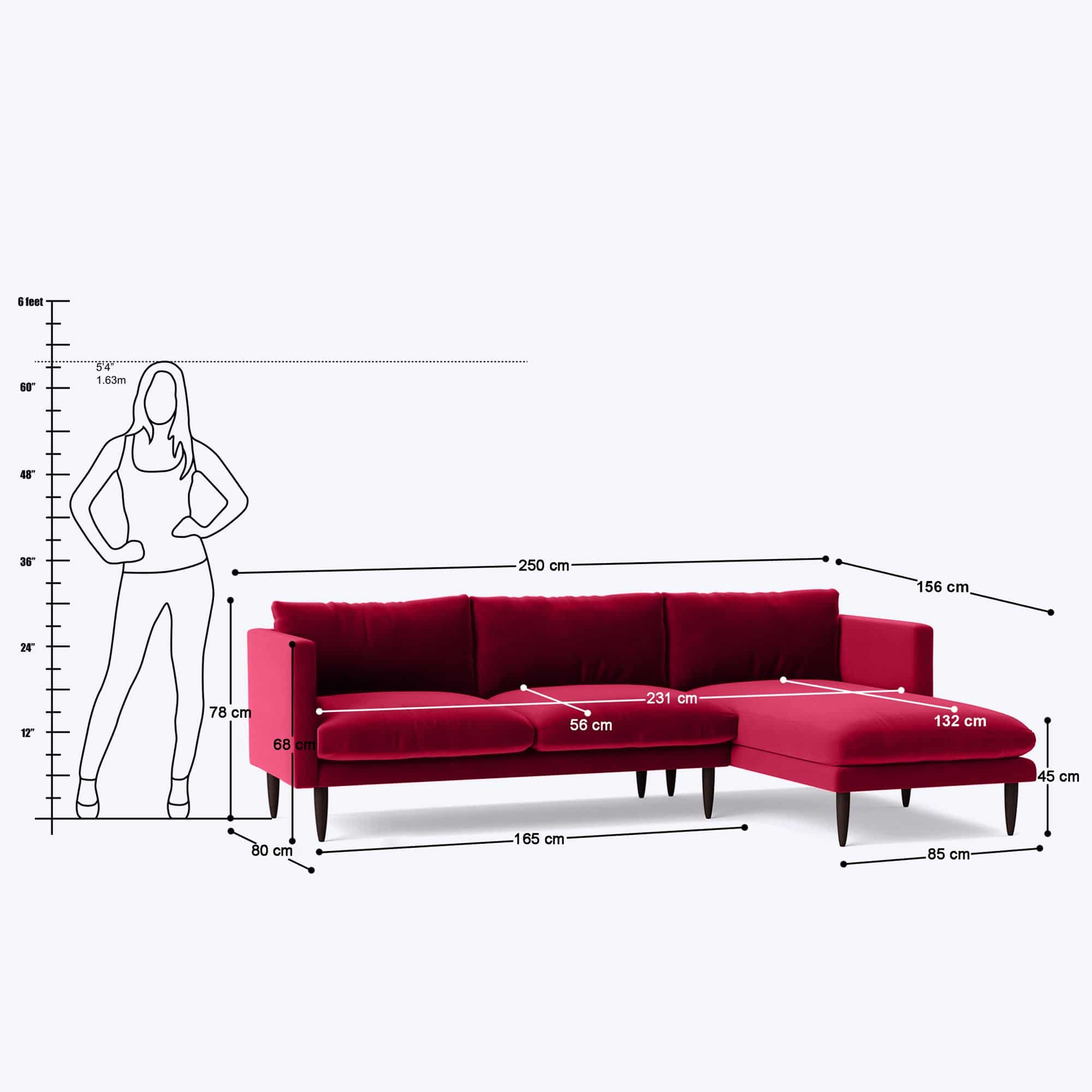 Swanson L Shape Sofa