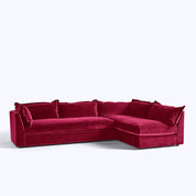 Caprice L Shape Sofa - 117"