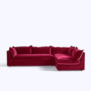 Caprice L Shape Sofa - 117"