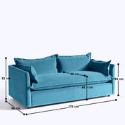 Caprice 3 Seater Sofa - 70"