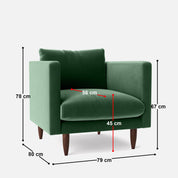 Swanson 1 Seater Sofa -31"