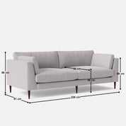 Freda 4 Seater Sofa - 89"