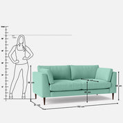 Freda 3 Seater Sofa - 75.5"