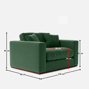 Atlanta 1 Seater Sofa - 53"