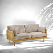 Hughes Rattan 2 Seater Sofa - 57"