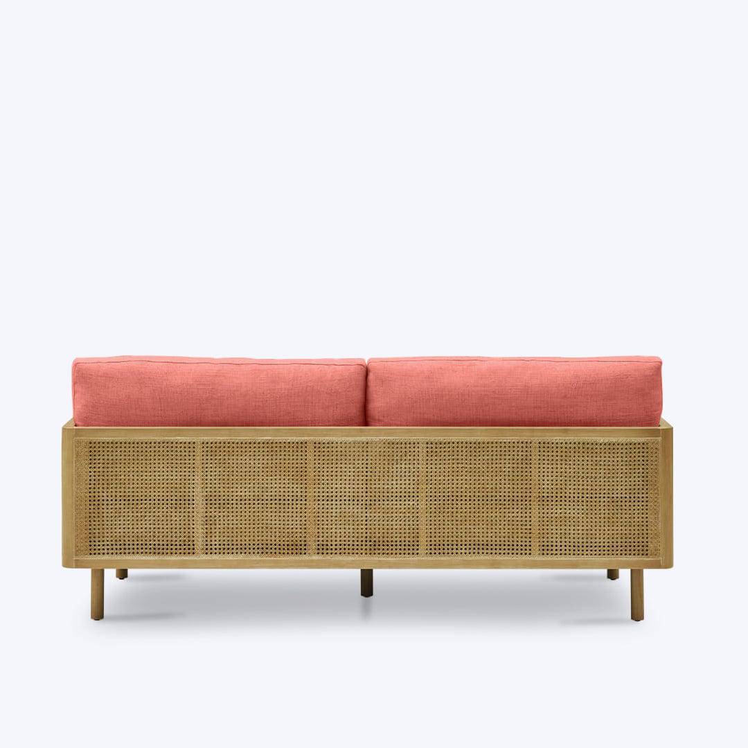 Hughes Rattan 3 Seater Sofa - 78.7"