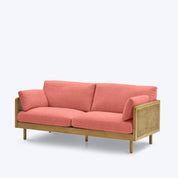 Hughes Rattan 3 Seater Sofa - 78.7"