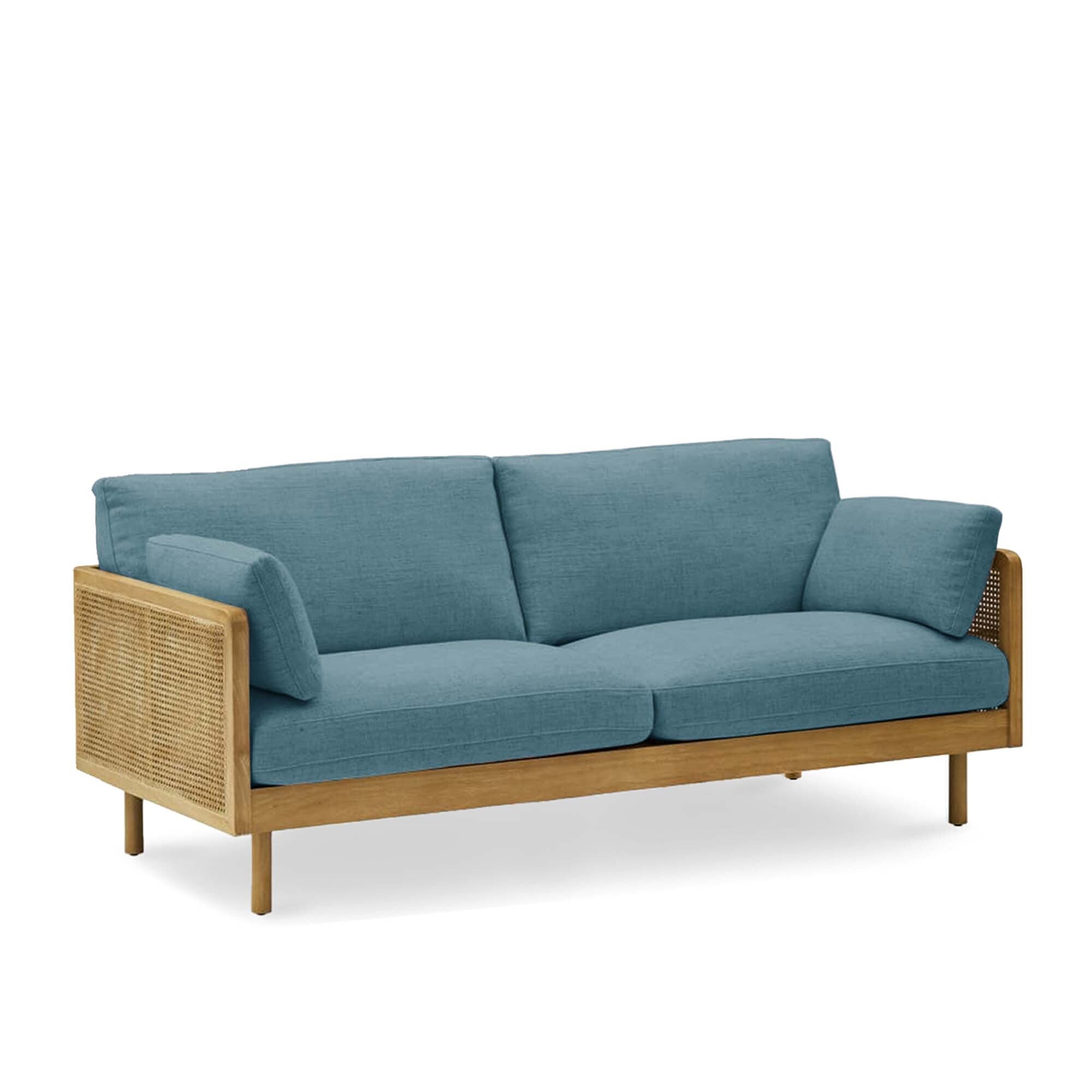 Hughes Rattan 3 Seater Sofa - 78.7"